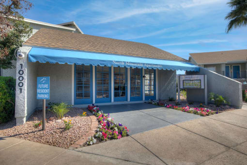 Outdoor View of Leasing Office