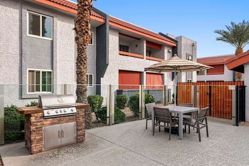 Poolside BBQ Grill