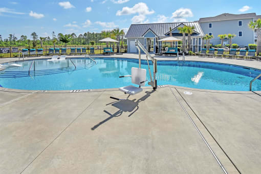 take a dip in our resort style pool