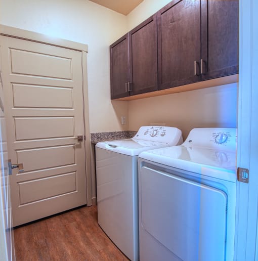 washer and dryer