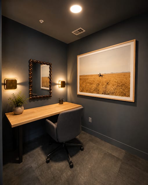 Private zoom room, study spaces - Coworking and Collaboration Space