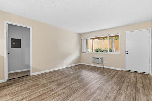 Our 'Premium' 2 Bedroom 2 Bath Apartment Living Room at Vista Flores Apartments