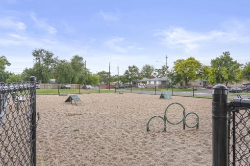 Dog  Park at Hilltop View Apartments