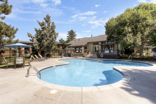 The Pool at Greentree Village Apartments