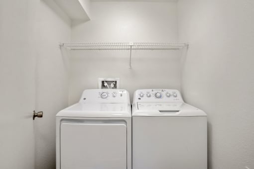 Our In-Unit Washer and Dryer at Horizon East Apartments