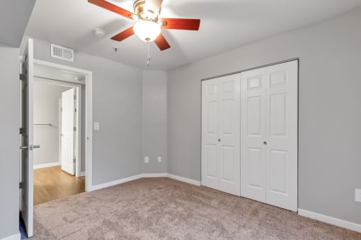 A Bedroom at The Buttes Apartments, Colorado, 80537