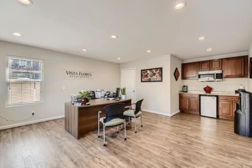 Our Leasing Office at Vista Flores Apartments in San Marcos, California