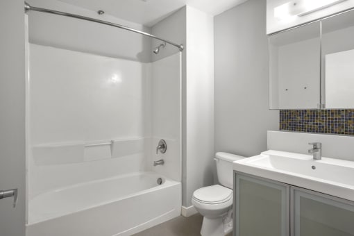 Bathroom at Sleek Lofts