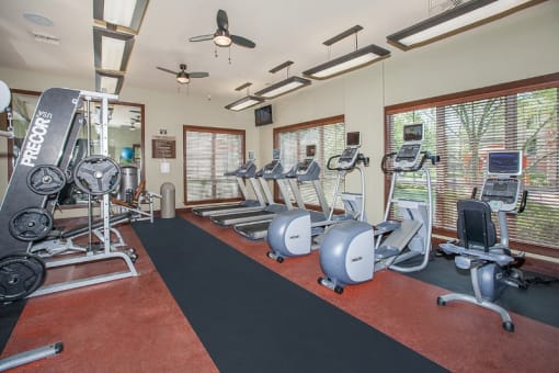 State of the art fitness center  at Sonata Apartment Homes, Nevada, 89030