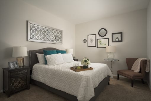 Large bedroom with large walk-in closets at Trevi Apartment Homes at Trevi Apartment Homes, Chandler