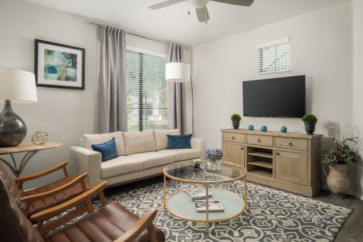 Spacious living rooms  at Trevi Apartment Homes, Arizona