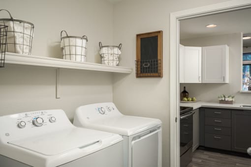 Dedicated laundry room off the kitchen at Trevi Apartment Homes, Arizona, 85224