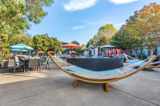 Take relaxation to the next level at our pool deck