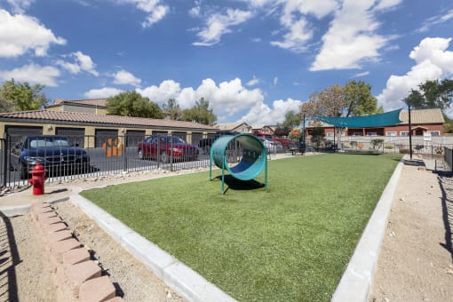 Our upgraded dog park is a haven for your furry friends, designed with both fun and comfort in mind.