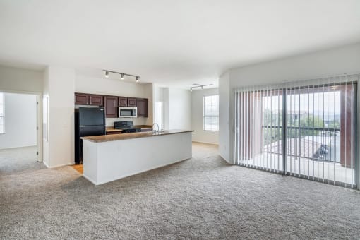 Carpeted Bedroom at Sonata Apartment Homes, Las Vegas, Nevada