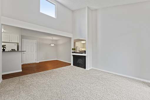 Gas fireplace at Twenty 2 Eleven Apartment Homes, California, 91306