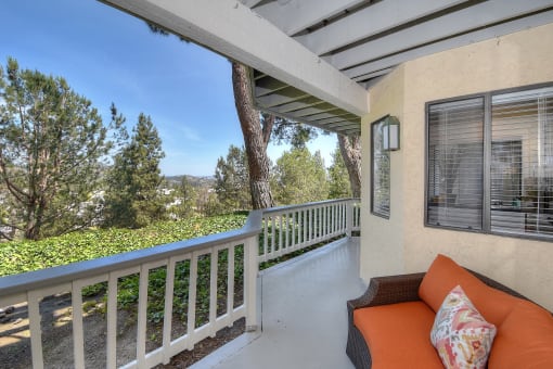 Beautiful Porch View at La Serena in Rancho Bernardo, CA