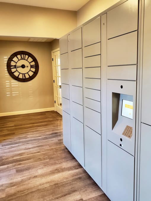 Parcel Locker at Club Pacifica, Benicia