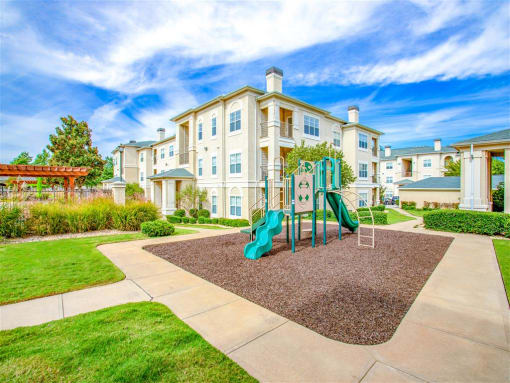Play area of Estancia Apartments For Rent Tulsa OK - 1, 2 , and 3 Bedroom Units Available