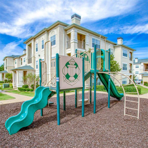 Playground, Estancia Apartments For Rent Tulsa OK - 1, 2 , and 3 Bedroom Units Available
