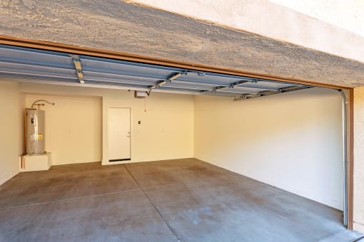 2 Car Garages adjacent to townhomes at Casa Sole Vita Townhomes, Mesa, 85208
