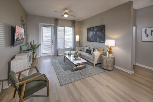 Modern Living Room at Icon @ Cooley Station, Gilbert, 85295  