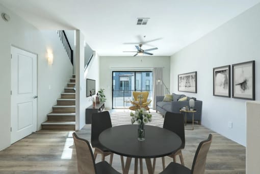 Dining Area at Dolce Villagio Townhomes, Tempe, AZ, 85281