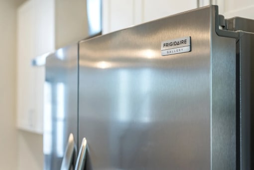 Refrigerator at Dolce Villagio Townhomes, Tempe, AZ