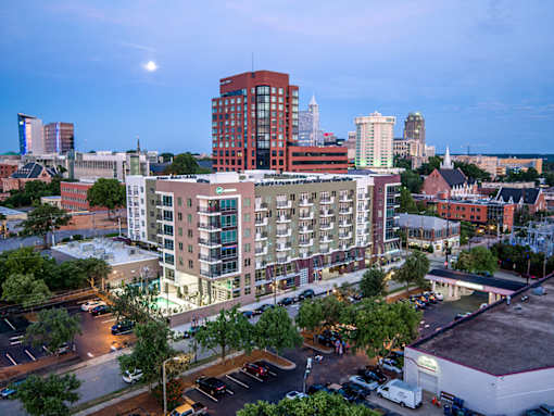 Apartment Exterior at Link Apartments® Glenwood South, North Carolina