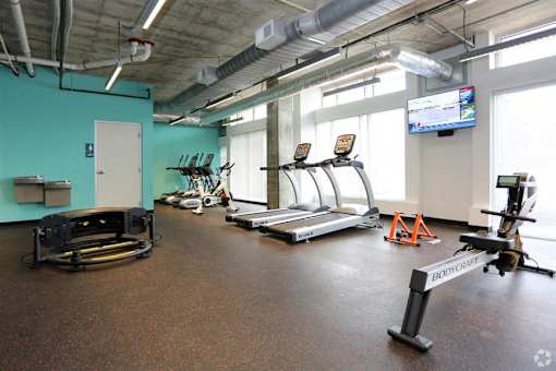 High Endurance Fitness Center at Link Apartments® Canvas, Atlanta, GA, 30312