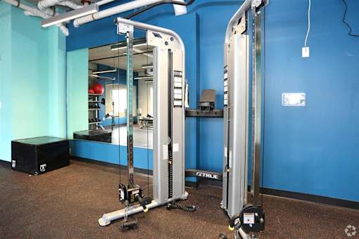 Fully Equipped Fitness Center at Link Apartments® Canvas, Atlanta, GA