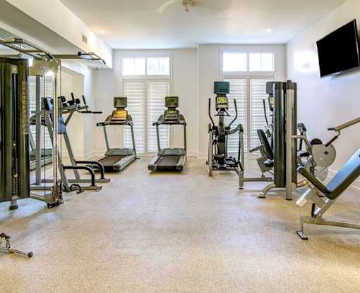 No need to leave for a gym! at Link Apartments® Mixson, South Carolina