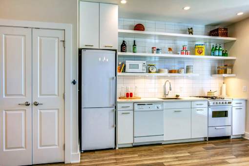 Sleek European Style Cabinetry at Link Apartments® Mixson, North Charleston, SC