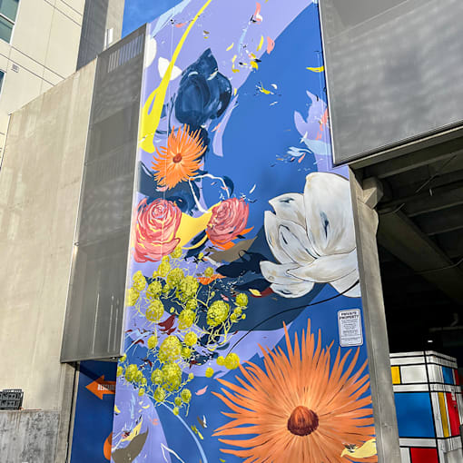 a mural on the side of a building at Link Apartments® Canvas, Atlanta
