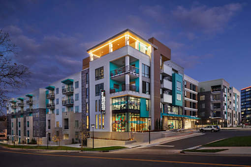Elegant Exterior View Of Property at Link Apartments® Montford, Charlotte