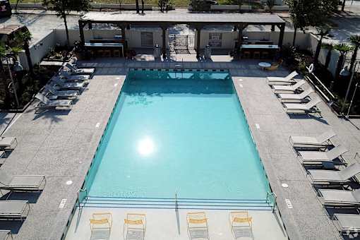 Large saltwater pool at Link Apartments® Mixson, North Charleston, SC, 29405