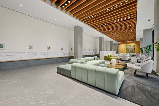 Spacious Lobby at Link Apartments® QPN, New York
