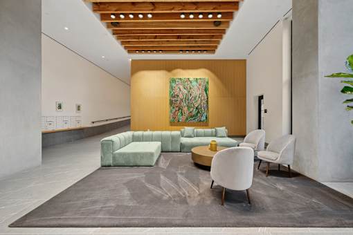 Lobby Lounge at Link Apartments® QPN, Long Island City, NY 11101