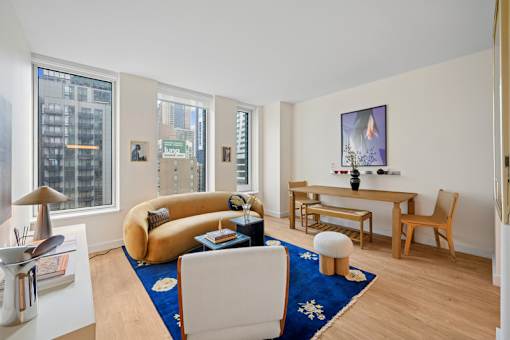 Living Room at Link Apartments® QPN, New York