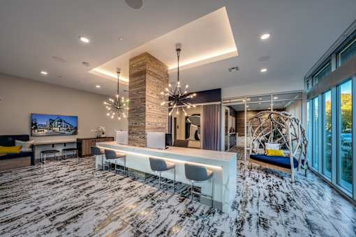 community clubhouse at Ladera