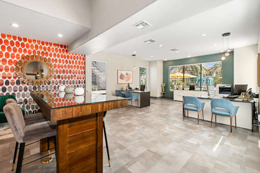 Leasing office at Sonoran Apartment Homes