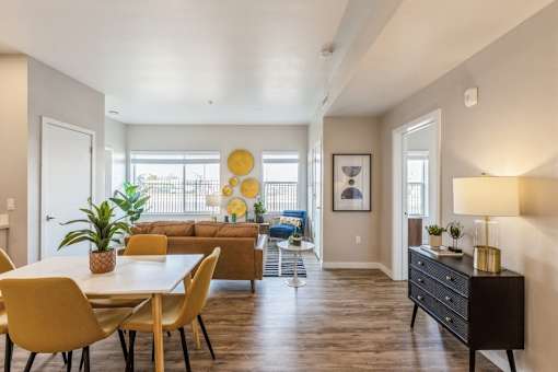 Open Layout at Parq Crossing Apartments
