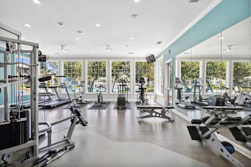 modern fitness center