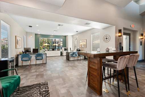 Leasing center at Sonoran Apartment Homes
