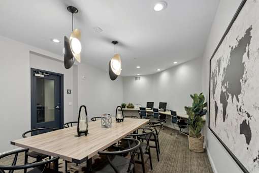 Co-working lounge