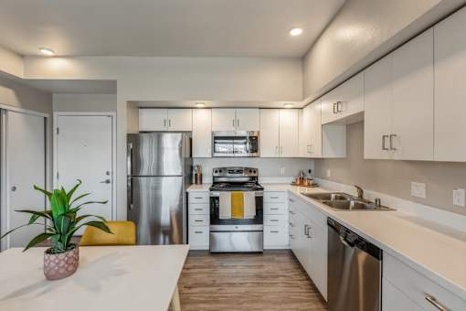 Kitchen Views at Parq Crossing Apartments