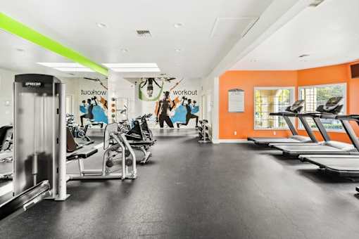 fitness center at Riverwalk