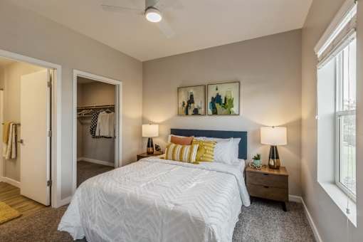 Bedroom at Parq Crossing Apartments