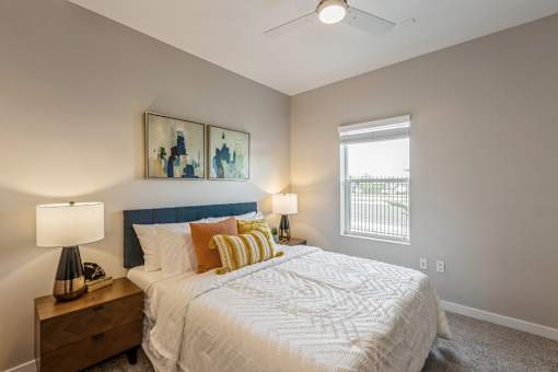 Bedroom at Parq Crossing Apartments