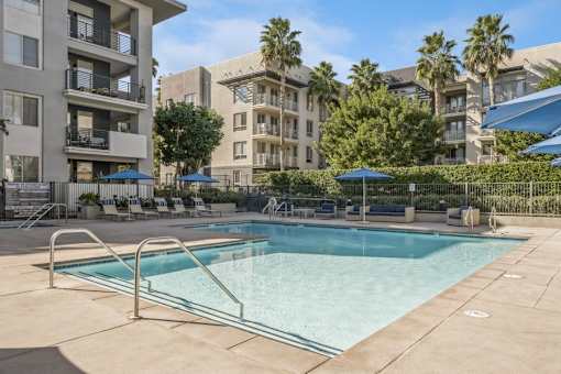 our apartments have a resort style swimming pool